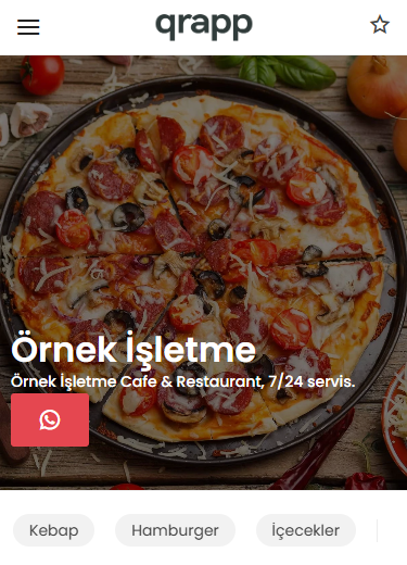 QR MENÜ YAZILIMI V2